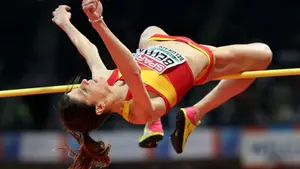 Ruth Beitia consigue la medalla de plata en el campeonato de Europa de pista cubierta en Belgrado
