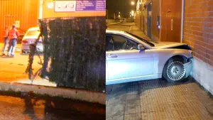 Imputado un pamplonés de 66 años tras romper la valla de un puticlub de Berrioplano y estrellarse contra una nave