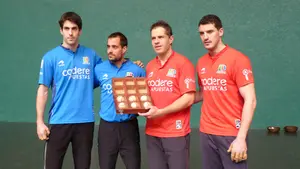 Aimar Olaizola asegura que "si entras en semifinales no te puedes conformar, hay que ir a por la final"