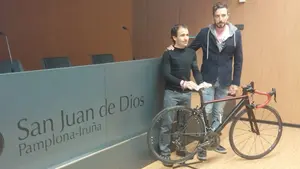 Xabier Zandio y Javier Iriberri protagonizan una charla en San Juan de Dios sobre retos, superación y confianza