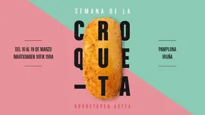 Pamplona estrena cita gastronómica: los 37 bares que se suman a la 'I Semana de la Croqueta' 