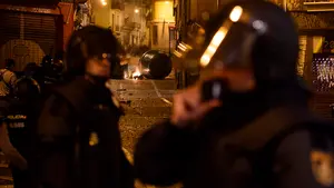 Uno de los acusados de Renteria por los disturbios terroristas dice que vino a Pamplona "por una cita con una mujer"