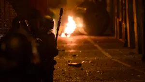 La ausencia de la Fiscalía deja en libertad a los doce radicales investigados por 'kale borroka' en Pamplona