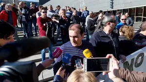 Habla un compañero del chófer de la villavesa agredido en Pamplona: "Ve los autobuses y le dan un poco de miedo"