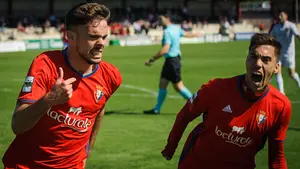El filial de Osasuna consigue la victoria ante el Pontevedra después de fallar un penalti en Tajonar