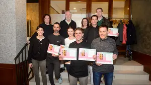 El bar Iruñazarra vence en la Semana de la Croqueta de Pamplona con su receta elaborada con hongos y trufa