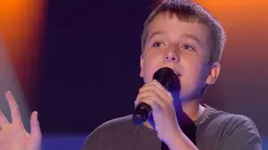 Así fue la emocionante entrada del navarro Fermín Astráin en La Voz Kids