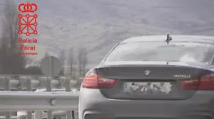 Visto y no visto: pilladas 17 personas conduciendo en dirección Pamplona a más de 160 kilómetros por hora