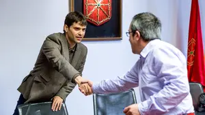 El alcalde de Lodosa y presidente de la FNMC se vuelca con la colocación de la ikurriña: "Es tolerancia e integración"