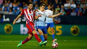 El Atlético de Simeone se lleva los tres puntos de la Rosaleda y aprieta la clasificación por la Champions