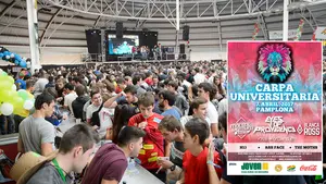 Los universitarios de Pamplona se preparan para la Carpa: estas son las novedades de la fiesta de este viernes