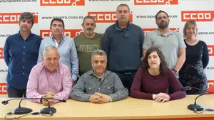 Éstos son los nuevos rostros de la Comisión Ejecutiva de Industria de CCOO en Navarra