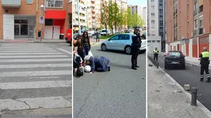 Tres heridos en las calles de Pamplona: trasladado al hospital un niño de 5 años atropellado en la Rochapea