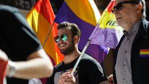 'A por la III Républica': así ha sido la manifestación en Pamplona