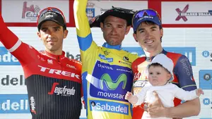 Alejandro Valverde se impone en la Vuelta al País Vasco, en dura pugna con Alberto Contador en la contrarreloj