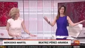 Bronca en directo: Beatriz P&eacute;rez Aranda la toma con el c&aacute;mara por no enfocar donde deb&iacute;a