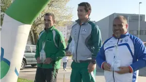 El Piragüismo Pamplona consigue el segundo puesto en la Copa de España de Media Maratón en Pontevedra