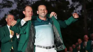 El español Sergio García ha conquistado el Masters de Augusta dieciocho años después de José María Olazábal