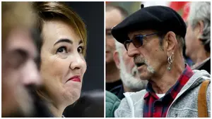 Aznárez se hace la víctima tras su encuentro con los asesinos y Podemos dice que su compromiso con la paz es "intachable"