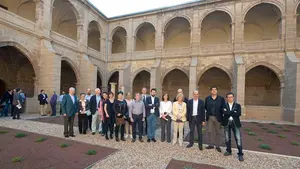 Culminan después de 9 años las obras de restauración del claustro del monasterio de Fitero