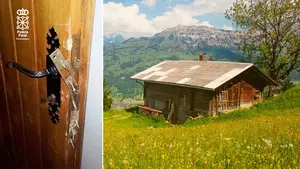 Sorprendido en Valcarlos después de robar en el interior de una borda objetos valorados en 500 euros que iba a vender