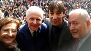 Tudela venga la traición de Judas: su Volatín más tecnológico arde en una abarrotada plaza de los Fueros