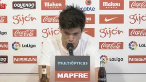 El defensa central del Sporting, Jorge Meré, asegura que ante Osasuna "solo vale ganar" el partido