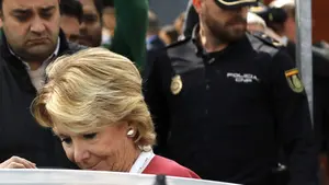 Esperanza Aguirre dimite de su cargo como concejal y portavoz del PP en Madrid por no haber "vigilado" a Ignacio González