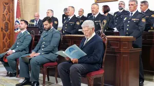 El emotivo discurso del teniente Óscar Arenas, agredido en Alsasua junto a su novia