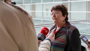 Beaumont dice que seguirán hablando con Podemos sobre la ley de Policías y que "hay tiempo"