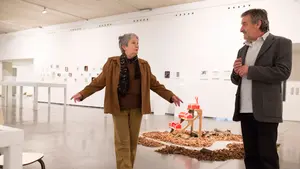La pareja de bailarines donostiarras José Lainez y Concha Martínez, ganadores del Premio Príncipe de Viana de la Cultura 2017