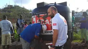 El delegado pamplonés de Cruz Roja Joaquín Mencos parte hacia Uganda para la atención a los refugiados de Sudán del Sur