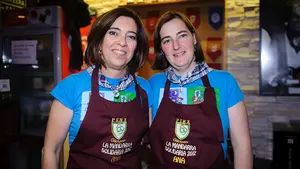 Así se ha vivido la comida del Día del Socio de la peña Oberena y la entrega de la 'Mandarra Solidaria'