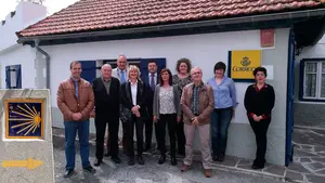 Una oficina de Correos en mitad del Camino de Santiago: Burguete estrena este servicio para ayudar a los peregrinos en Navarra