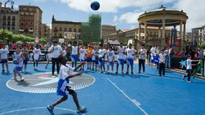 Pasión por el baloncesto: el circuito Plaza3x3 CaixaBank regresa a Pamplona el próximo 10 de junio