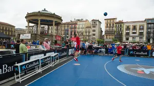 Pamplona registra el récord de participación del circuito Plaza 3X3 Caixabank con más de 1.500 jugadores