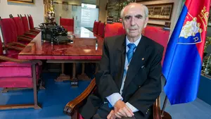 Muere a los 96 años Fermín Ezcurra, el presidente más longevo e importante de la historia de Osasuna