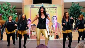 Desafío de baile entre las empresas navarras: así ha sido la segunda edición de de Corporate Dance en La Morea