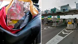 Pillada una furgoneta de mangantes entrando en Pamplona: llegaban equipados con bolsos anti-alarma para seguir saqueando