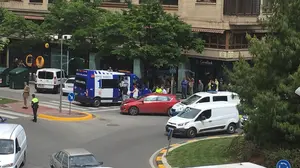 Balance en el tráfico semanal de Pamplona: seis detenidos por delitos contra la seguridad vial y 32 accidentes con 9 heridos