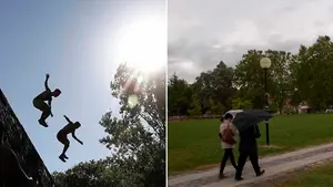 Se desploman por completo los termómetros en Navarra: de los 30 grados a los 13 en menos de 24 horas