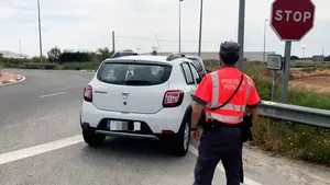 Las evidencias delatan: un tudelano se traga un hisopo durante un control antidrogas de la Policía Foral