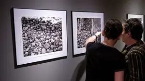 Tritones y fugas: Pío Guerendiáin inaugura su nueva exposición fotográfica en Pamplona