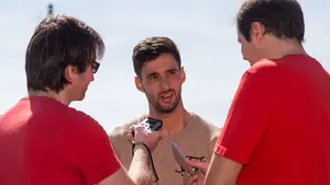 Kodro, revalorizado en los últimos meses por sus goles, afirma: "Espero un verano muy tranquilo y en la playa"