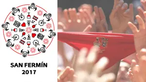 San Ferm&iacute;n se pasa al budismo: el mandala de una joven de End&eacute;riz vestir&aacute; las 5 mil camisetas que regalar&aacute; Itaroa