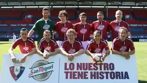 Más de trescientos osasunistas inundan el estadio de El Sadar durante cinco horas ininterrumpidas de fútbol