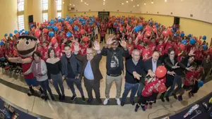 Osasuna hace balance de los actos organizados para acercar al primer equipo a colegios y pueblos de Navarra