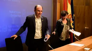 Solana, tras contradecir a su vicepresidente sobre el TAV en Navarra: "Ayerdi es la voz autorizada y quien conoce el tema"