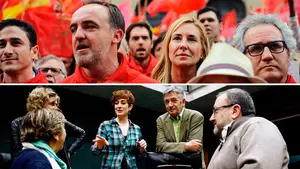 Las 30.000 'razones' que cabrean al cuatripartito, pero que demuestran que la marcha en defensa de la bandera navarra fue un "éxito"