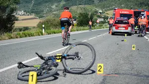 Crónica de un día negro en las carreteras de Navarra: tres ciclistas han fallecido y un cuarto ha resultado herido